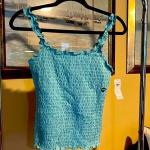 Abercrombie kids tank top BNWT ruched detail 15/16(xxl)